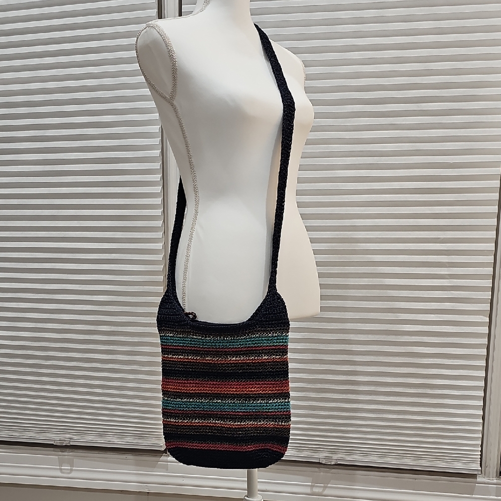 The Sak Multicolor Striped Crossbody Bag